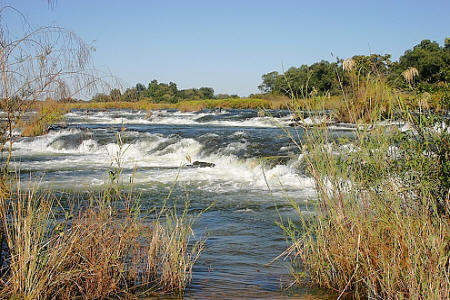 Popa Falls, Stromschnellen im Kavangofluss