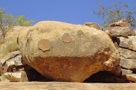 Felsen in den Erongobergen 